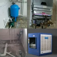 تاسیسات،نصب پمپ و سرویس کولر آبی