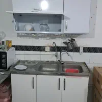 کابینت ظرف شویی و آب چکان