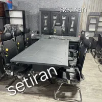 مبلمان اداری میز کنفرانس|دفتر کار|گرمدره, |دیوار