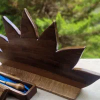 پایه نت چوبی