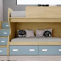 سرویس تخت خواب دوطبقه مدل فلورا|تخت و سرویس خواب|تبریز, |دیوار