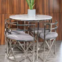 میز ناهارخوری ۴ نفره مدل گرد|میز و صندلی غذاخوری|ارومیه, |دیوار