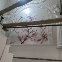 نقاشی ساختمان اکرولیک پلاستیک