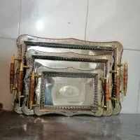 سه عدد سینی یک عدد پلوپز