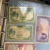 اسکناس رضا شاه و محمد رضا شاه