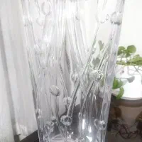 گلدان کریستال بوهمیا|صنایع دستی و سایر لوازم تزئینی|تهران, مینای جنوبی|دیوار
