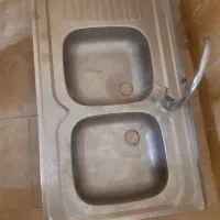 سینک ظرفشویی|آب‌چکان و نظم‌دهنده ظروف|همدان, |دیوار