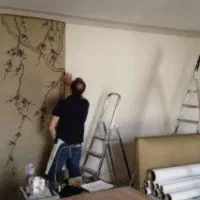 نصب و نصاب کاغذ دیواری
