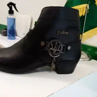 کفش نیم بت قیصری  تمام چرم