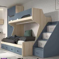 (سرویس خواب)تخت خواب دو‌طبقه نوجوان مدل سناتور|تخت و سرویس خواب|تبریز, |دیوار