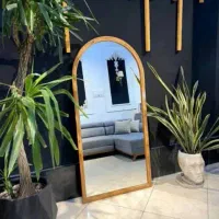 آینه قدی ام دی اف مدل گنبدی ساده سایز ۱۸۰ در ۸۰