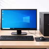 کامپیوتر اداری سالم و تمیز‌ مناسب کارهای روزمره