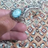 انگشترنقره وفیروزه|جواهرات|الیگودرز, |دیوار