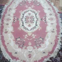 فرش دایره ای شکل درحد نو به فروش میرسد
