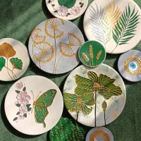 دیوار کوب و تابلو های برجسته با طرح و رنگ دلخواه