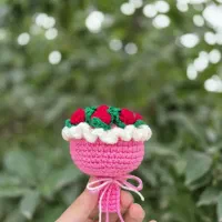 دسته گل بافتنی|گل مصنوعی|علی‌آباد کتول, |دیوار