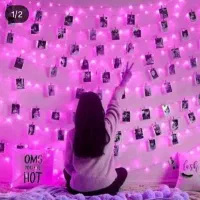 ریسه سوزنی عمده و تک|ریسه و چراغ تزئینی|رشت, سعدی (تختی)|دیوار