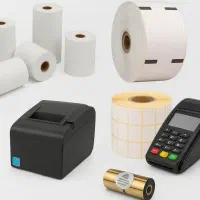 رول کاغذ حرارتی فیش پرینتر -مناسب داروخانه و اصناف