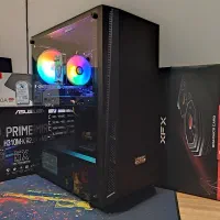 کیس کامپیوتر i7 گرافیک 8 رم16 هارد SSDوHDD