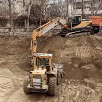 خاکبرداری بیل زنجیری لودر بابکت گریدر آسفالت