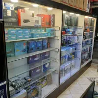 ویترین مغازه شیشه و mdf