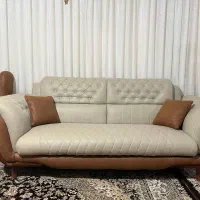 مبل ۸ نفره چرم شیک و باکیفیت