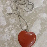 قلب سنگی بازنجیر استیل