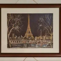 دو عدد قاب نقاشیِ آبرنگ (چاپ شده)|تابلو، نقاشی، عکس|اصفهان, جلفا|دیوار