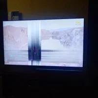 تلویزیون سامسونگ 65 اینچ پنل شکسته|تلویزیون و پروژکتور|تهران, فدک|دیوار