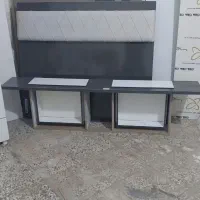 تخت یک نیم نفره با کمد لباس