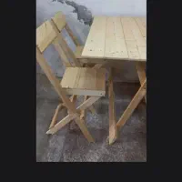 میز چوبی ۴نفره تاشو