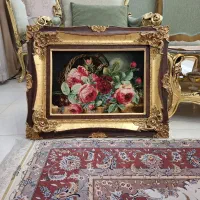 تابلوفرش دستباف چله ابریشم