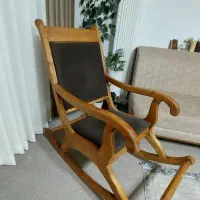 صندلی راک (گهواره‌ای) تمام چوب