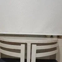 میز ناهار خوری دو نفره نیم دایره
