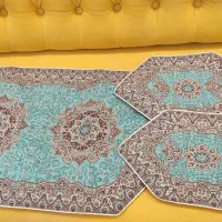 سه تیکه ترمه نونو شکار|پرده، رانر، رومیزی|مشهد, فاطمیه|دیوار