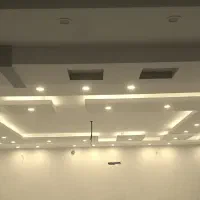 سیم کشی ساختمان کناف ولاین  نور ی نصب وجابجای کولر