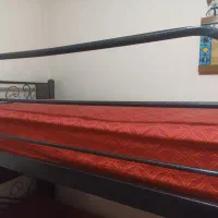 تخت خواب دو طبقه همراه با تشک و نردبان|تخت و سرویس خواب|سمنان, |دیوار