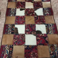 فرش پوست گاو و دستباف