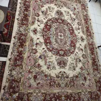 فرش اولیا اصل ۳۰ رج فوق العاده نو کرمی رنگ ۹متر|فرش|تهران, فردوسی|دیوار