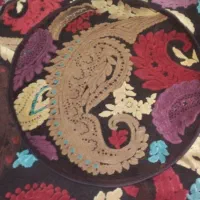 فرش گرد ۱در۱و۱.۵در۱.۵ماشینی گل برجسته|فرش|مشهد, سلام|دیوار