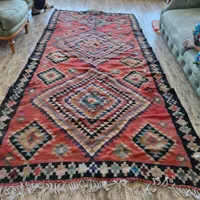 گلیم صددرپشم قدیمی