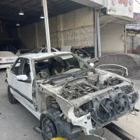 پژو پارس مدل ۸۹دوگانه شرکت تصادفی