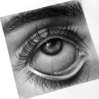 نقاشی چشم