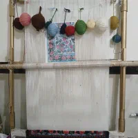 قالی با چارچوب