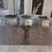 درب کارگاه، درب انبار، جک زیر سقفی، بشکه 20 لیتری|مصالح و تجهیزات ساختمان|اهواز, زیتون کارمندی|دیوار