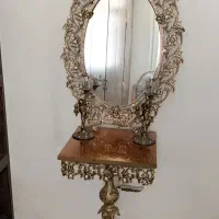آیینه شمعدون آلیاژ