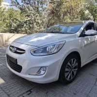 هیوندای اکسنت سفید صفر
