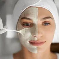 مدل چهره خانم  برای انجام خدمات فیشال
