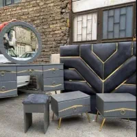 تخت دونفره پارچه ای ساده*مدلbarad*قسطی سه ماهه*