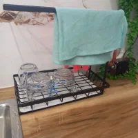 استند فلزی محکم|آب‌چکان و نظم‌دهنده ظروف|سنندج, |دیوار